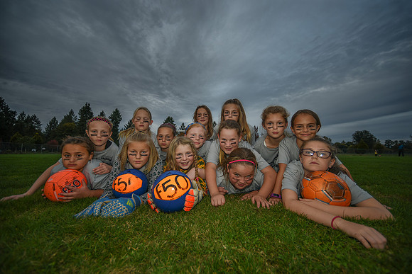 U-12 Soccer Team, Oregon